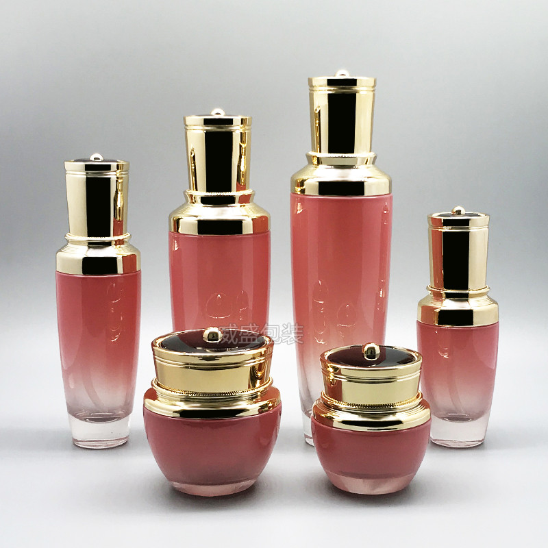 hth.com新款小黑瓶子 面霜瓶子定制 乳液压嘴瓶子(图1)